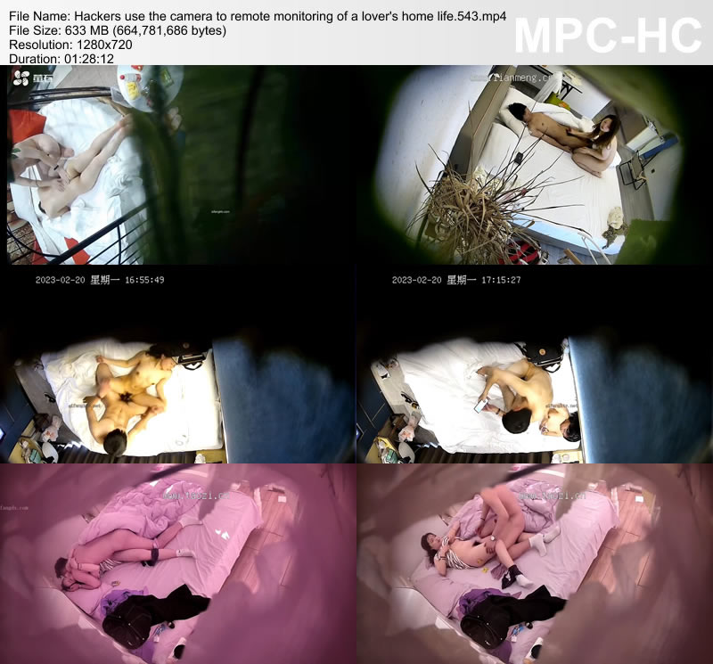 Hackers use the camera to remote monitoring of a lover's home life.543